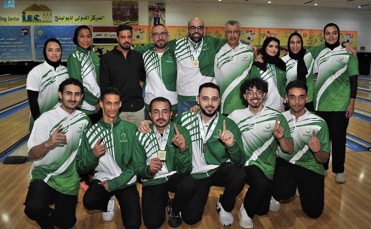 أخضر البولينج يُتوَّج  بذهبية الزوجي في البطولة العربية بالقاهرة