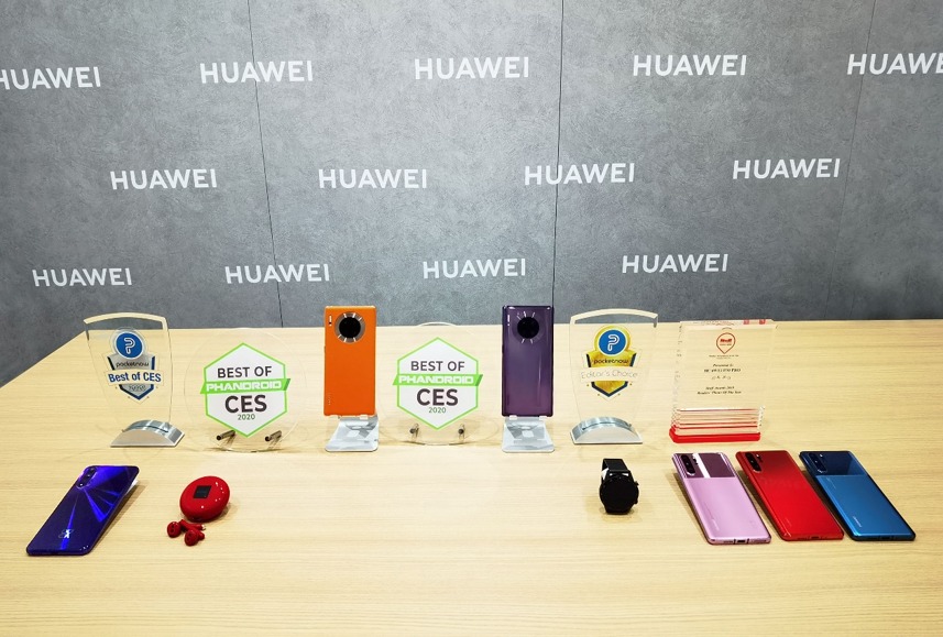 HUAWEI FreeBuds 3 وHUAWEI WATCH GT 2 تفوزان بجائزتي “أفضل منتج” و “اختيار المحرر” في معرض الإلكترونيات الاستهلاكية 2020