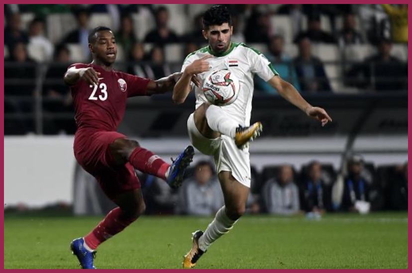 قطر  تفوز  على العراق بثلاثية .. وتواجه الإمارات في ربع نهائي كأس  العرب