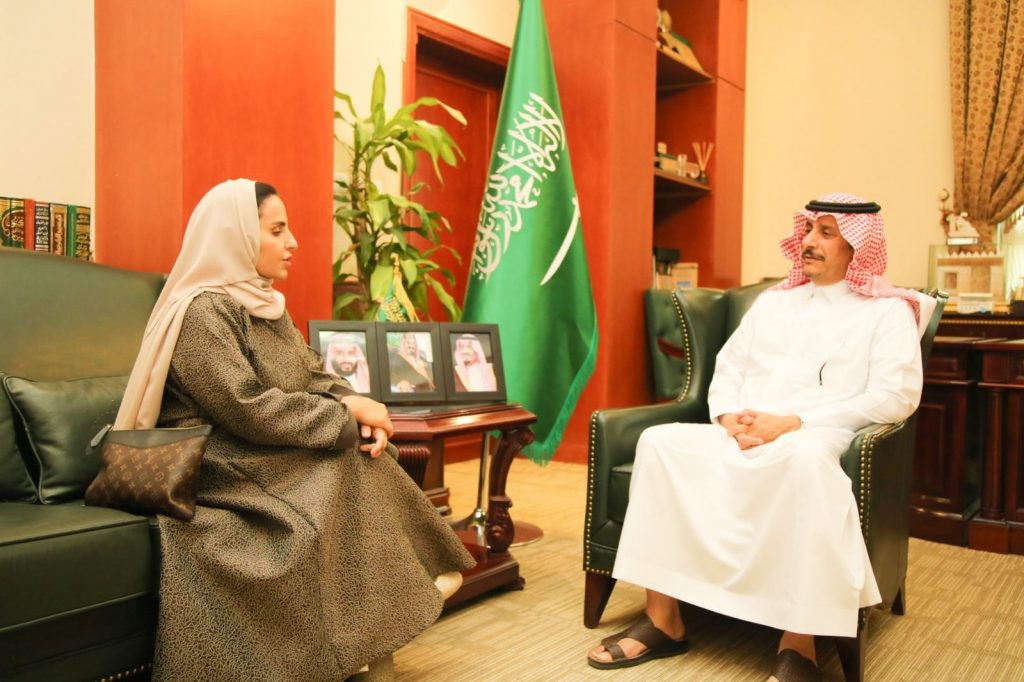محافظ المجمعة يستقبل مدير عام فرع هيئة التراث بمنطقة الرياض