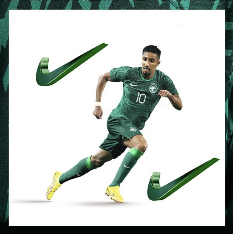 بتصميم خاص وشكل يليق بالمونديال.. الأخضر يعلن قميصه لكأس العالم 2022