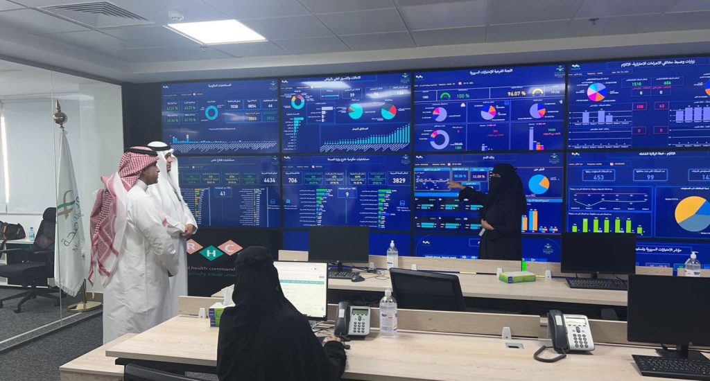 السيف يزور مركز القيادة والتحكم الإقليمي بمنطقة الرياض